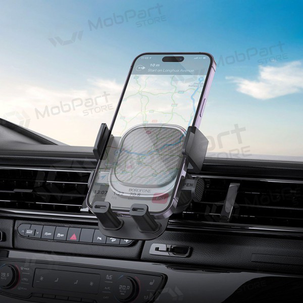 Tālruņa turētājs automobiļiem Borofone BH120 (air vent) melns