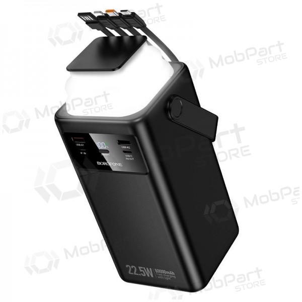 Ārējā baterija Power Bank Borofone BJ65B 22.5W 80000mAh melna