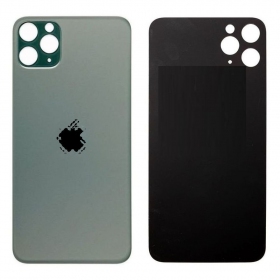 Apple iPhone 11 Pro aizmugurējais baterijas vāciņš zaļš (Midnight Green) (bigger hole for camera)