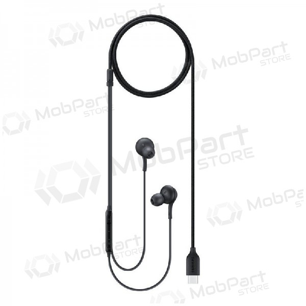 Brīvroku aprīkojums Samsung AKG (EO-IC100) Type-C (melna)
