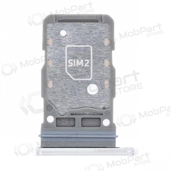 Samsung G991B Galaxy S21 5G SIM kartes turētājs (balts)