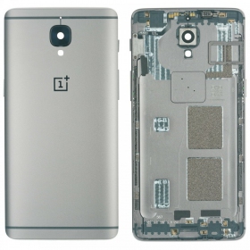 OnePlus 3 / 3T aizmugurējais baterijas vāciņš (sudraba) (lietots grade A, oriģināls)