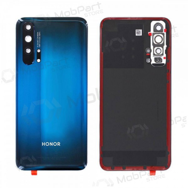 Huawei Honor 20 Pro aizmugurējais baterijas vāciņš zils (Phantom Blue) (lietots grade A, oriģināls)