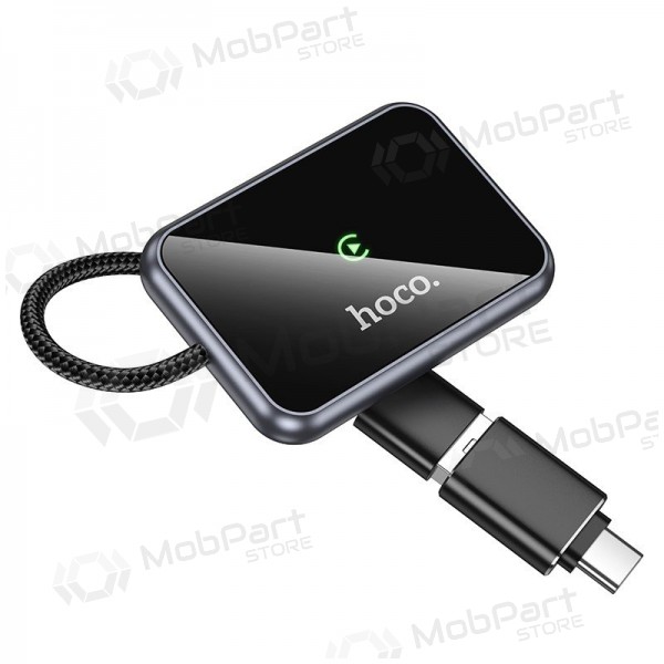 CarPlay adapteris Hoco HU1 bezvadu melns