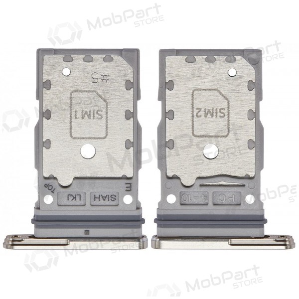 Samsung Galaxy S23 Ultra SIM kartes turētājs (krēmkrāsas) (oriģināls)