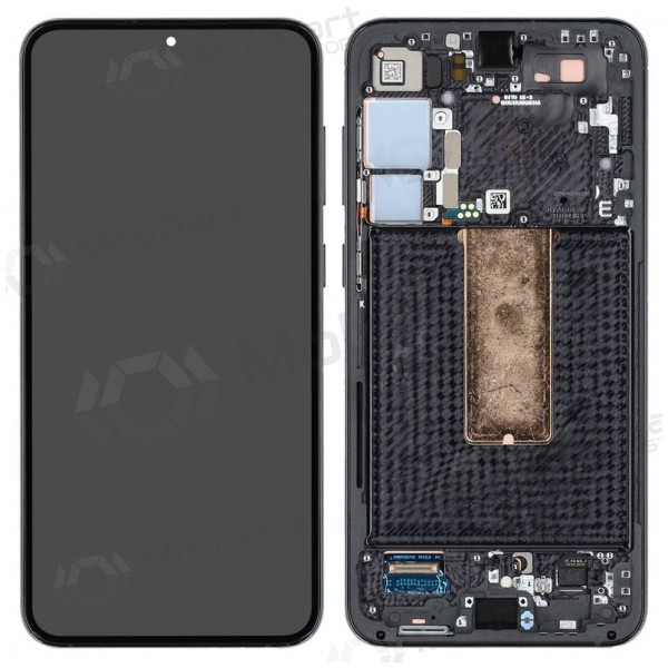 Ekranas Samsung S916 S23+ 5G su lietimui jautriu stikliuku un rėmeliu Phantom Black oriģināls (service pack) Ekranas Samsung S916 S23+ 5G su lietimui jautriu stikliuku un rėmeliu Phantom Black oriģināls (service pack)