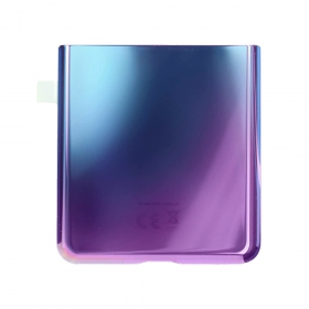 Samsung F700 Galaxy Z Flip aizmugurējais baterijas vāciņš (violets) (lietots grade A, oriģināls)