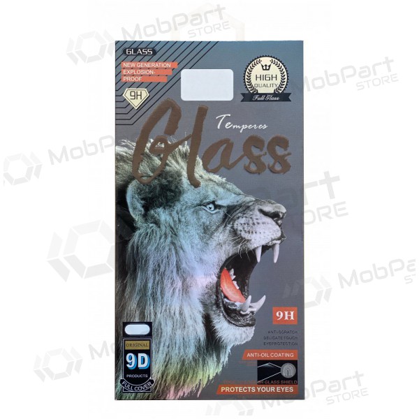 LCD apsauginis stikliukas 9D Full Glue Samsung A057 A05s melns