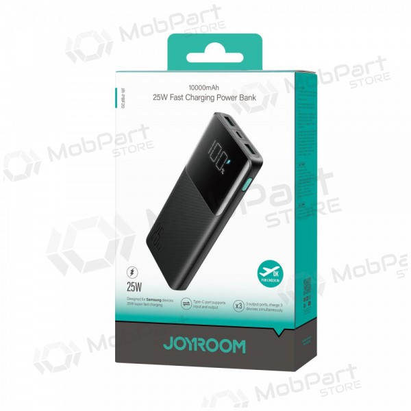 Ārējā baterija Power Bank Joyroom JR-PBF20 22.5W 10000mAh melna