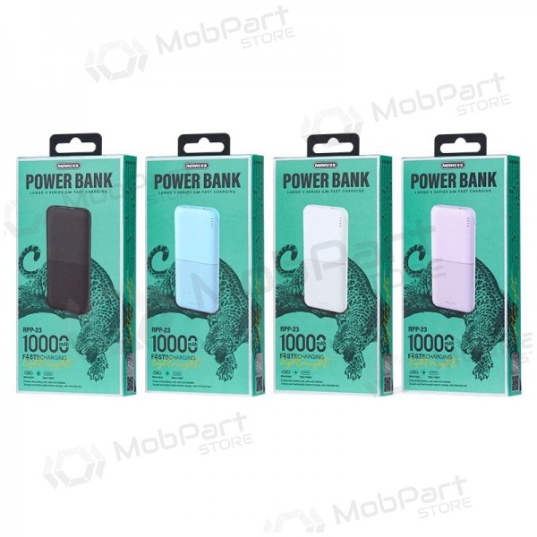 Ārējā baterija Power Bank Remax RPP-23 12W 10000mAh melna