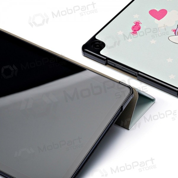 Samsung Galaxy Tab A9+, Tab A11+ maciņš - Smart Leather (unicorn)