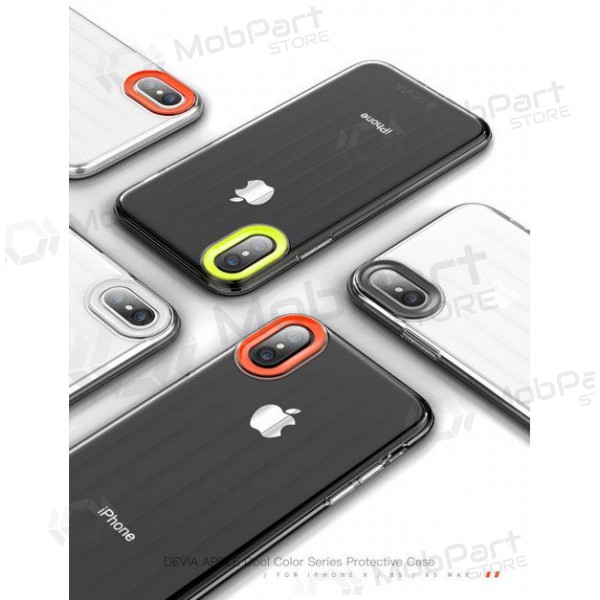 Apple iPhone X / XS maciņš - Devia Yonger (oranžs)