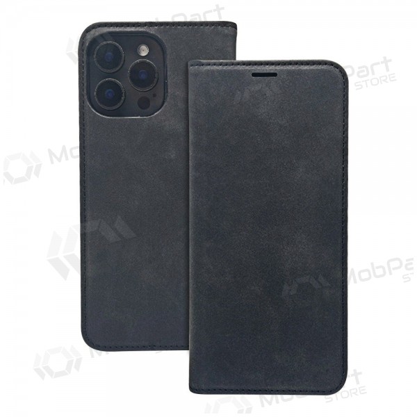 Samsung Galaxy A16 maciņš - Smart Suede (melns)