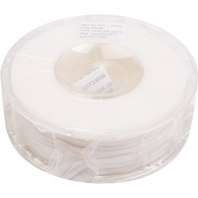3D spausdinimo plastikas TPU, 1.75mm, 1kg, balts
