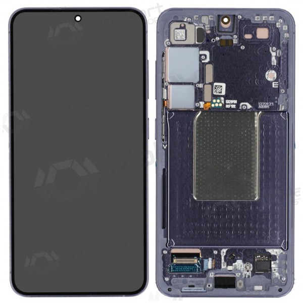 Ekranas Samsung S921 S24 su lietimui jautriu stikliuku un rėmeliu Cobalt Violet oriģināls (service pack) Ekranas Samsung S921 S24 su lietimui jautriu stikliuku un rėmeliu Cobalt Violet oriģināls (service pack)