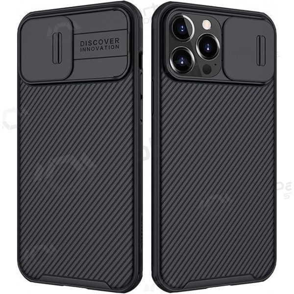 Apple iPhone 15 Pro Max vāciņš „Nillkin CamShield Pro“ (melns)