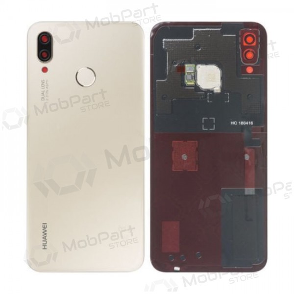 Huawei P20 Lite aizmugurējais baterijas vāciņš (zelta) (service pack) (oriģināls)