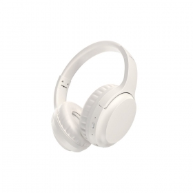 Bezvadu austiņas ar mikrofonu Dudao X22Pro Bluetooth USB-C baltas