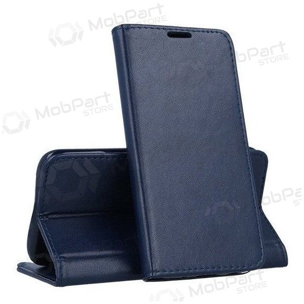 Xiaomi Redmi Note 10 / Redmi Note 10S maciņš - Smart Magnetic (tumši zils)