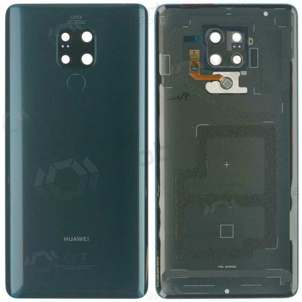 Huawei Mate 20 X (5G) aizmugurējais baterijas vāciņš zaļš (Emerald Green) (lietots grade A, oriģināls)