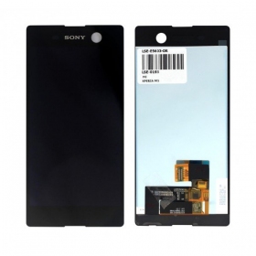 Sony E5603 Xperia M5 / E5606 / E5633 / E5653 / E5663 ekrāns (melns) - Premium