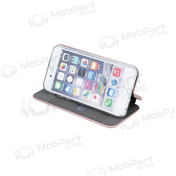 Apple iPhone 11 maciņš - Book Elegance (rozā / zelta)
