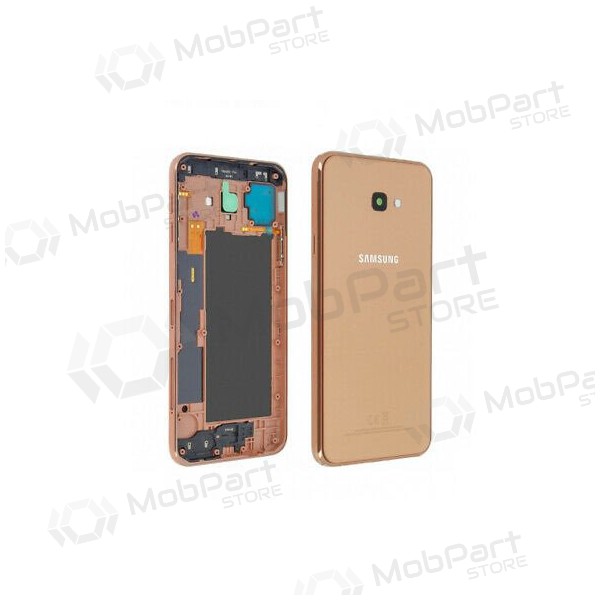 Samsung J415 Galaxy J4+ 2018 aizmugurējais baterijas vāciņš (zelta) (lietots grade C, oriģināls)