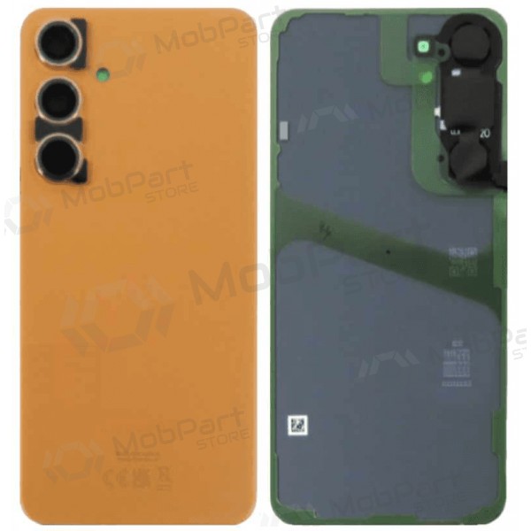 Samsung Galaxy S24+ aizmugurējais vāciņš (oranžs) (oriģināls)