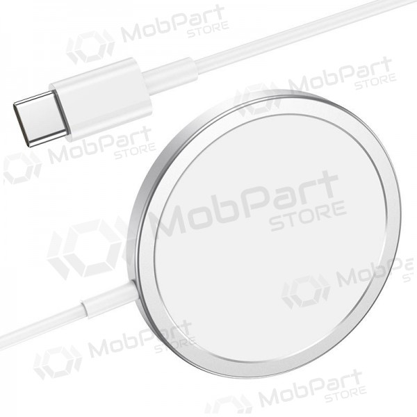 Lādētājs bezvadu Borofone BQ9 Pro Original Magnetic (10W) (sudraba)