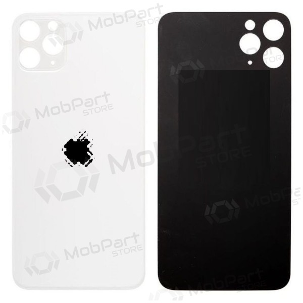 Apple iPhone 11 Pro Max aizmugurējais vāciņš (sudraba)
