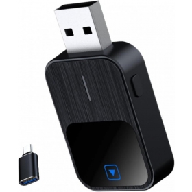 Bezvadu CarPlay/Android Auto adapteris Reach K2 melns