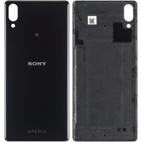 Sony I4312 / I3312 Xperia L3 aizmugurējais baterijas vāciņš (melns) (lietots grade B, oriģināls)