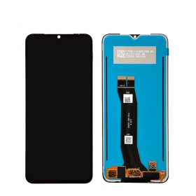 Ekranas Huawei Nova Y61 su lietimui jautriu stikliuku Black ORG