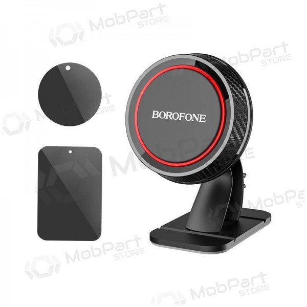 Automobilinis Universāls telefono laikiklis Borofone BH13 Journey, tvirtinamas ant prietaisų skydelio, magnetinis