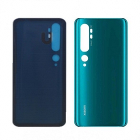 Xiaomi Mi Note 10 aizmugurējais baterijas vāciņš zaļš (Aurora Green)