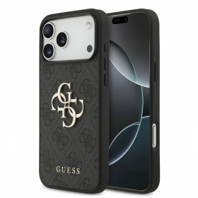 Apple iPhone 17 Pro Max maciņš - Guess PU 4G Metal Logo