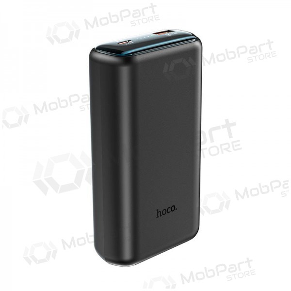 Ārējā baterija Power Bank Hoco Q1A Type-C PD 20W+Quick Charge 3.0 (3.0A) 20000mAh melns