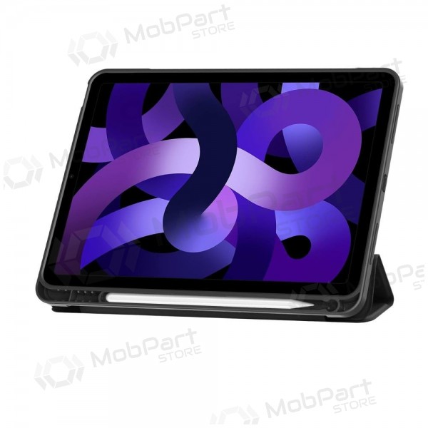 Apple iPad Air (2020, 2022, 2024, 2025, 2026) maciņš - Tech-Protect SmartCase Pen Holder (melns)