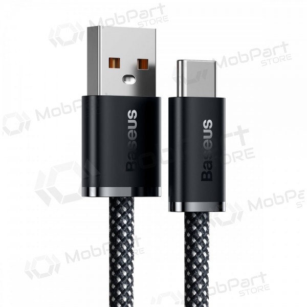USB kabelis Baseus Dynamic 100W USB-A to Type-C 1.0m pelēks CALD000616