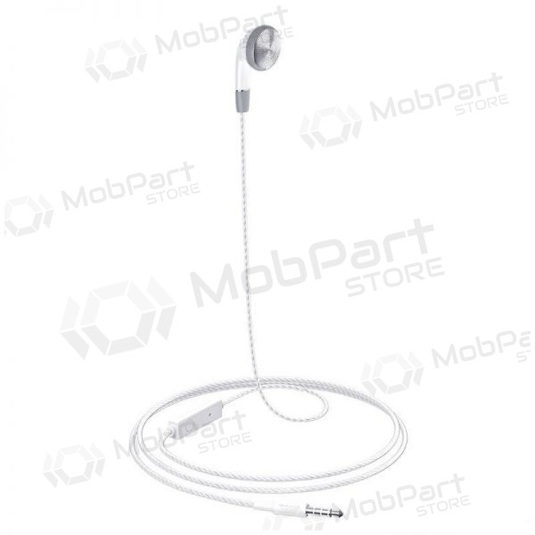 Brīvroku aprīkojums Hoco M61 Mono 3,5mm (balta)