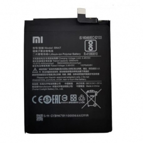 Xiaomi Mi A2 Lite / 6 Pro (BN47) baterija / akumulators (3900mAh) (service pack) (oriģināls)