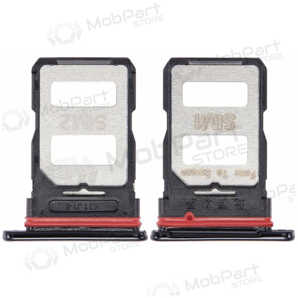 Xiaomi Poco F3, Mi 11i SIM kartes turētājs (melns)