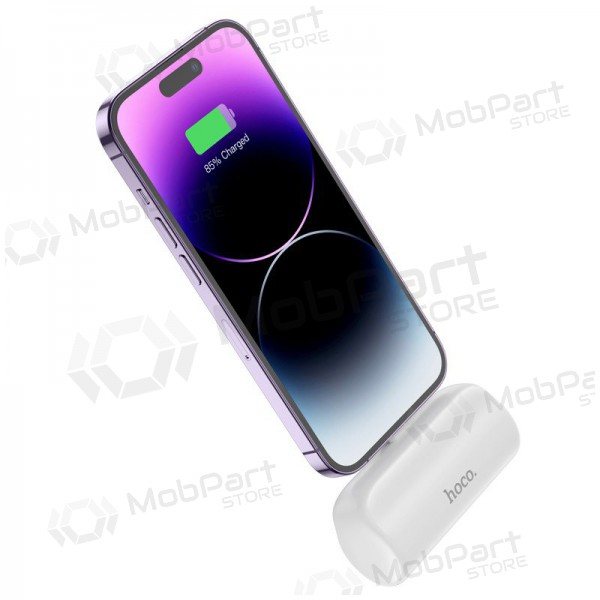 Ārējā baterija Power Bank Hoco J106 Lightning 5000mAh balta