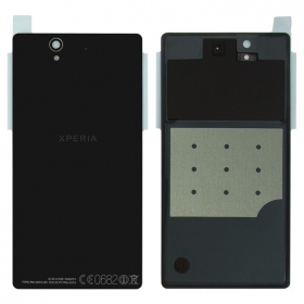 Sony Xperia Z L36h C6602 / Xperia Z C6603 aizmugurējais baterijas vāciņš (melns)