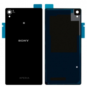 Sony Xperia Z3 D6603 aizmugurējais baterijas vāciņš (juodos)