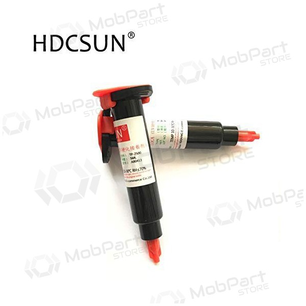 UV LOCA TP - 2500 (Liquid Optical Clear Adhesive) 10ml līme UV LOCA TP - 2500 (Liquid Optical Clear Adhesive) 10ml līme