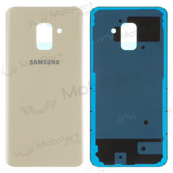 Samsung A530F Galaxy A8 (2018) aizmugurējais baterijas vāciņš (zelta)