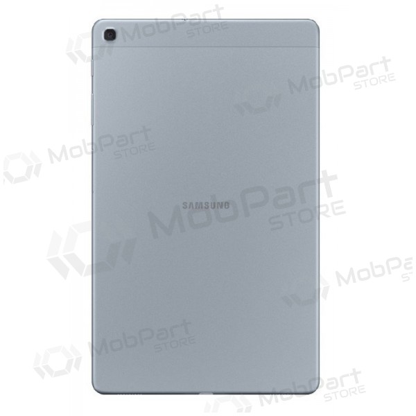 Samsung T510 / T515 Galaxy Tab A 10.1 (2019) aizmugurējais baterijas vāciņš (sudraba) (lietots grade C, oriģināls)