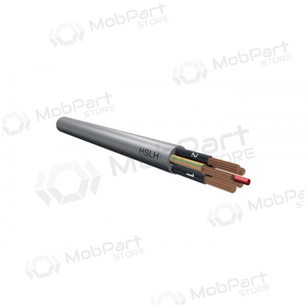 Elastīgs kabelis Elmat HSLH-JZ 7x1.5 mm² vara LSZH CPR Cca 300/500V