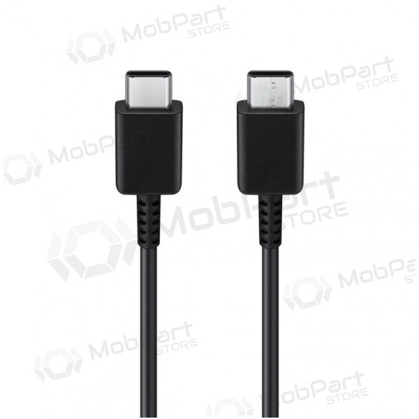 USB kabelis oriģināls Samsung EP-DA705BBE 25W 3A Type-C-Type-C 1.0m melns